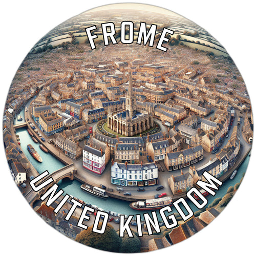 Frome United Kingdom Souvenir Vinyl Decal Sticker 2-Inch