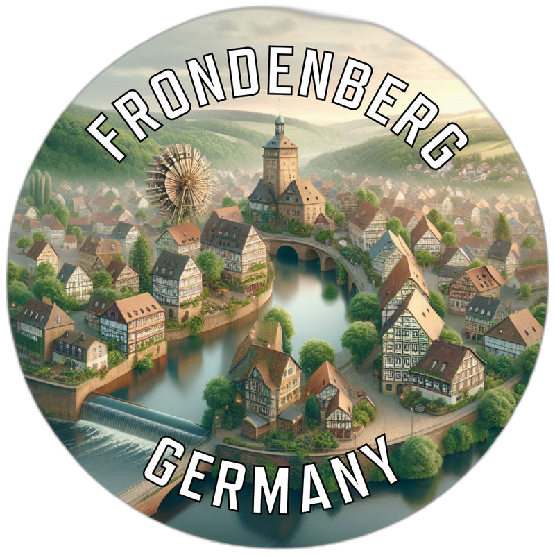 Frondenberg Germany Souvenir Vinyl Decal Sticker 6-Inch