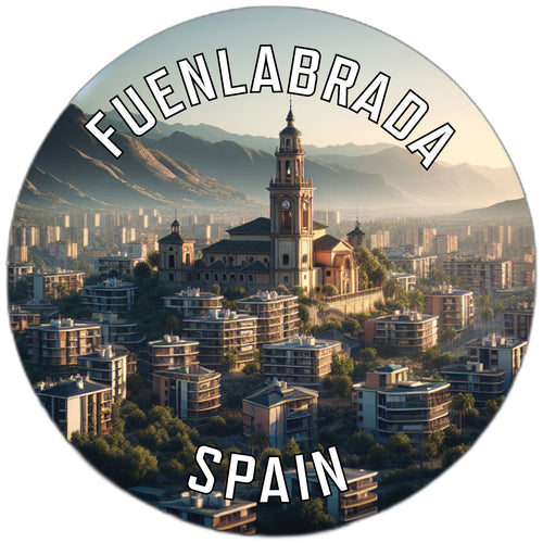 Fuenlabrada Spain Souvenir Vinyl Decal Sticker 6-Inch