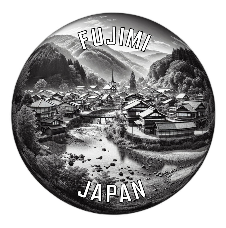 Fujimi Japan Souvenir Vinyl Decal Sticker 2-Inch