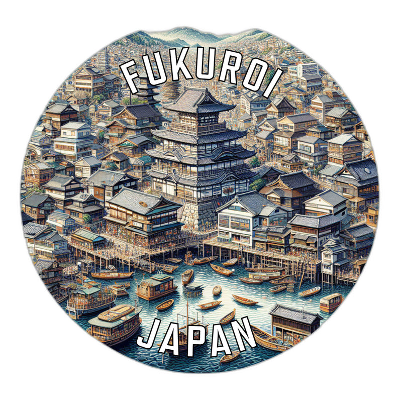 Fukuroi Japan Souvenir Vinyl Decal Sticker 3-Inch