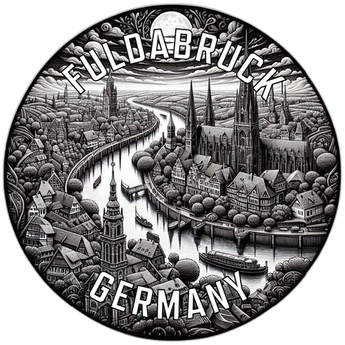 Fuldabruck Germany Souvenir Vinyl Decal Sticker 6-Inch
