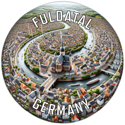 Fuldatal Germany Souvenir Vinyl Decal Sticker 6-Inch