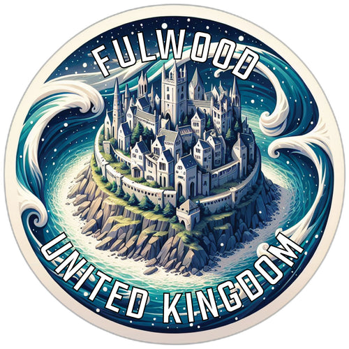 Fulwood United Kingdom Souvenir Vinyl Decal Sticker 2-Inch