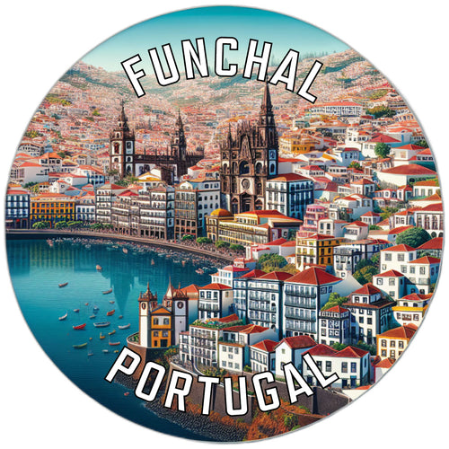 Funchal Portugal Souvenir Vinyl Decal Sticker 2-Inch