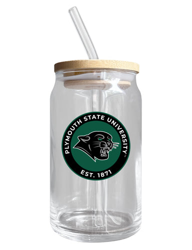 Plymouth State University 12 oz Can Glass Officially Licensed Collegiate Product Single