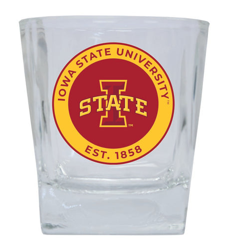 Iowa State Cyclones 10 oz Whiskey Rocks Glass Circle Design Officially Licensed Collegiate Product
