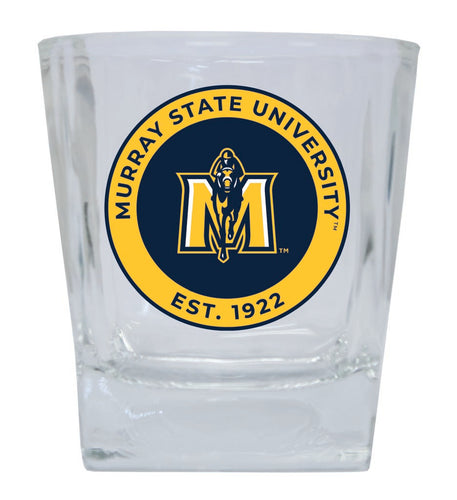 Murray State University 10 oz Whiskey Rocks Glass Circle Design Officially Licensed Collegiate Product 