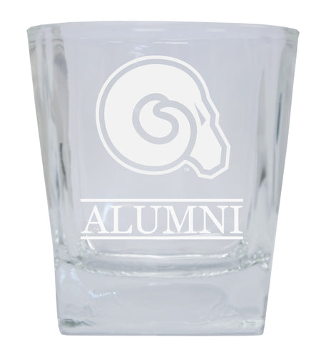 Albany State University  Alumni Elegance 10oz Etched Glass Tumbler