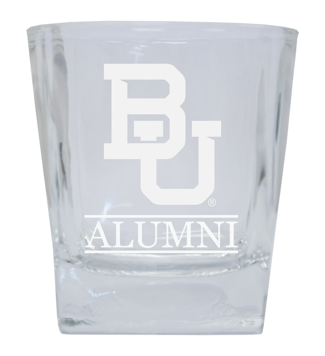 Baylor Bears  Alumni Elegance 10oz Etched Glass Tumbler