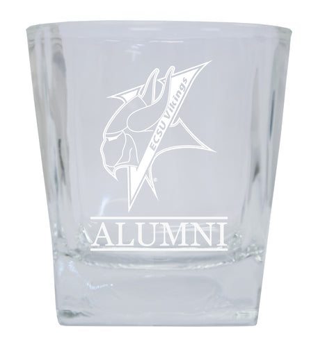 Elizabeth City State University  Alumni Elegance 10oz Etched Glass Tumbler