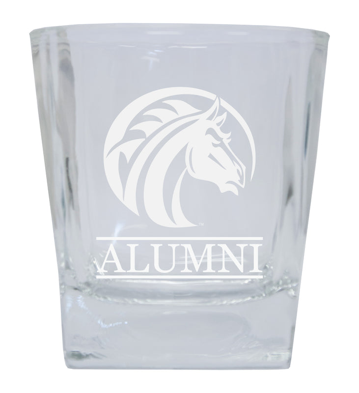 Fayetteville State University  Alumni Elegance 10oz Etched Glass Tumbler