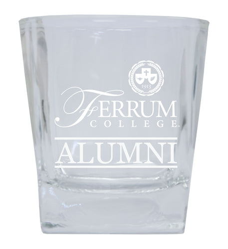 Ferrum College Etched Alumni 8 oz Whiskey Rocks Glass Officially Licensed Collegiate Product Single Unit