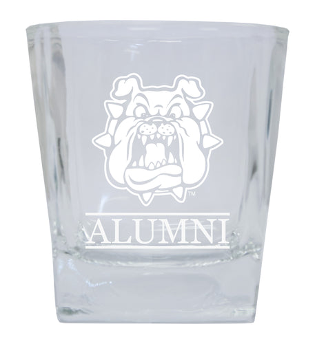 Fresno State Bulldogs  Alumni Elegance 10oz Etched Glass Tumbler
