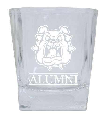 Fresno State Bulldogs  Alumni Elegance 10oz Etched Glass Tumbler