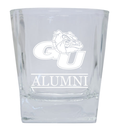 Gonzaga Bulldogs  Alumni Elegance 10oz Etched Glass Tumbler