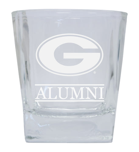 Grambling State Tigers  Alumni Elegance 10oz Etched Glass Tumbler