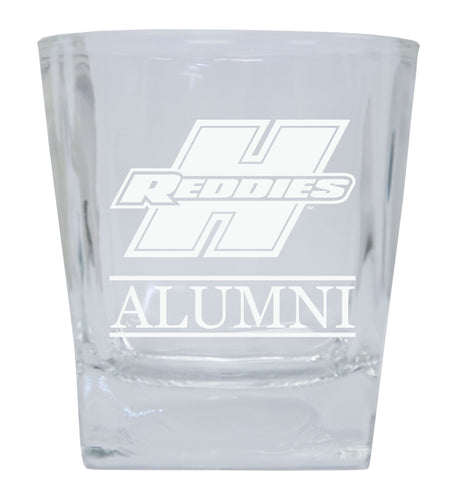 Henderson State Reddies Etched Alumni 8 oz Whiskey Rocks Glass Officially Licensed Collegiate Product 2-Pack