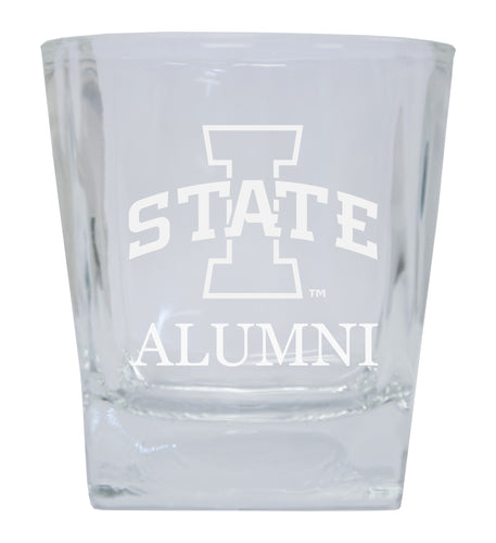 Iowa State Cyclones  Alumni Elegance 10oz Etched Glass Tumbler