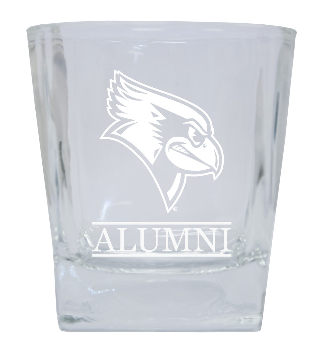 Illinois State Redbirds  Alumni Elegance 10oz Etched Glass Tumbler