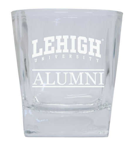 Lehigh University Mountain Hawks Etched Alumni 8 oz Whiskey Rocks Glass Officially Licensed Collegiate Product Single Unit