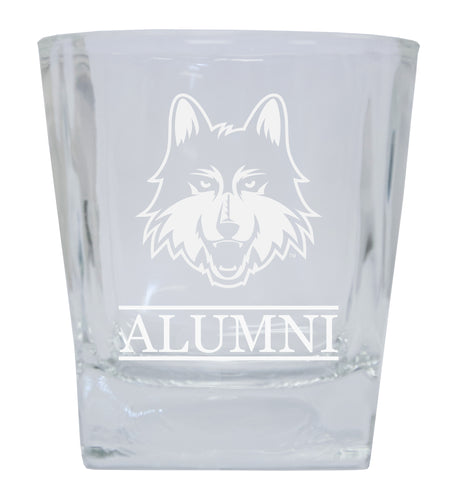 Loyola University Ramblers  Alumni Elegance 10oz Etched Glass Tumbler