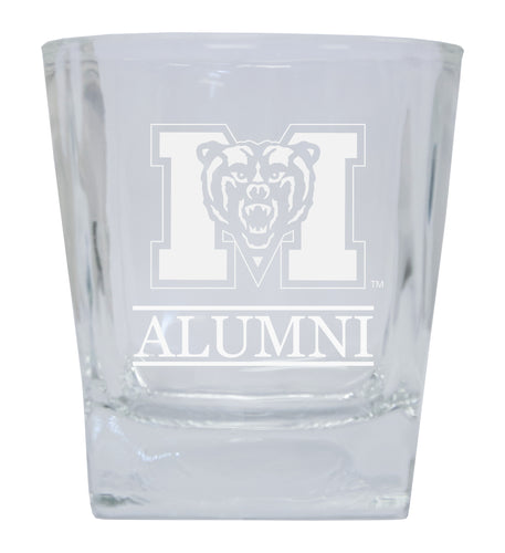 Mercer University  Alumni Elegance 10oz Etched Glass Tumbler