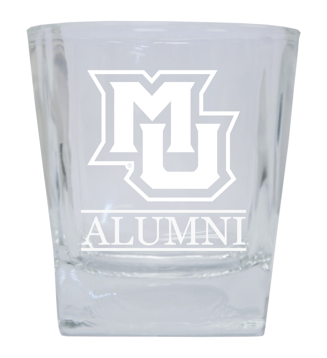 Marquette Golden Eagles  Alumni Elegance 10oz Etched Glass Tumbler