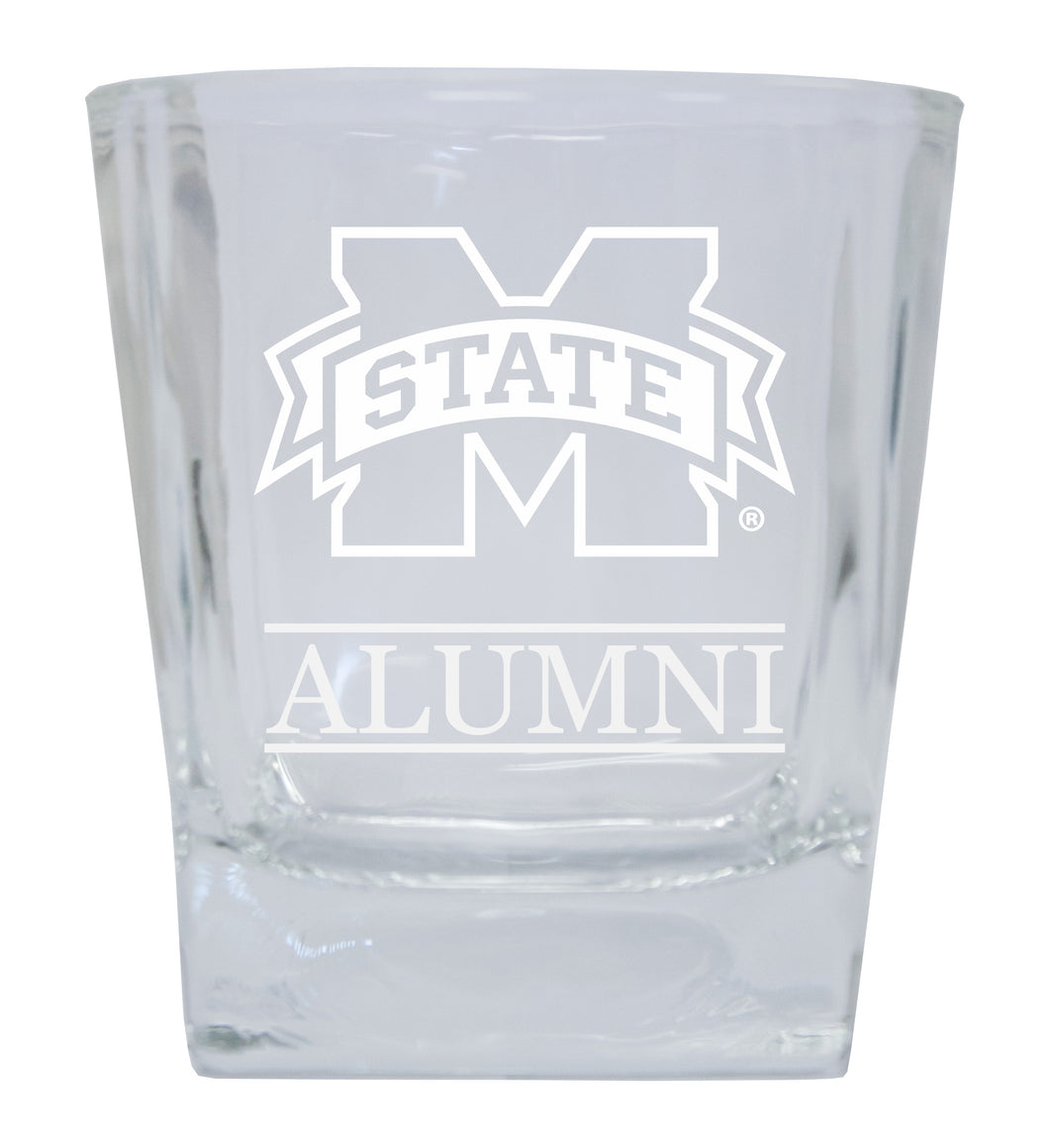 Mississippi State Bulldogs Alumni Elegance - 5 oz Etched Shooter Glass Tumbler