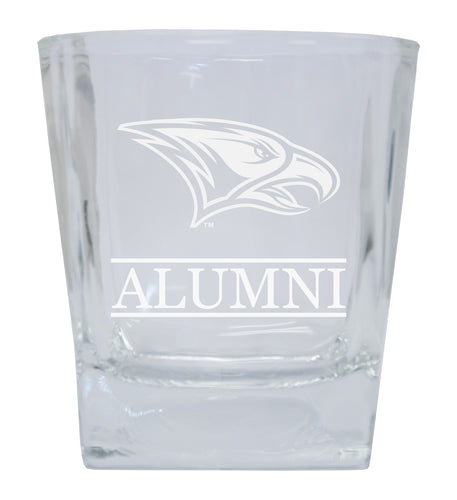 North Carolina Central Eagles  Alumni Elegance 10oz Etched Glass Tumbler
