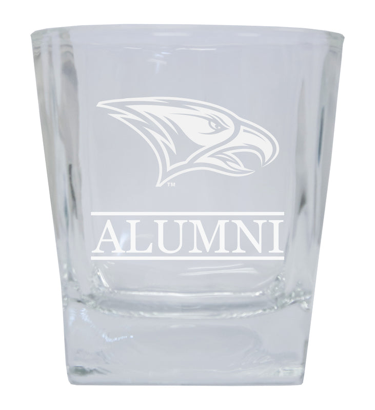 North Carolina Central Eagles  Alumni Elegance 10oz Etched Glass Tumbler