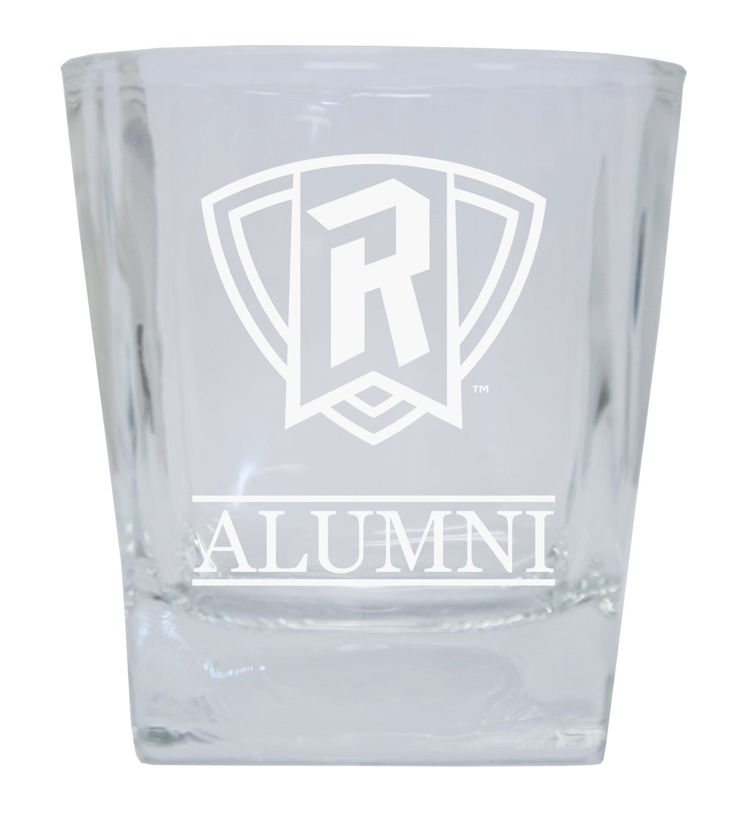 Radford University Highlanders  Alumni Elegance 10oz Etched Glass Tumbler