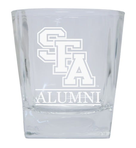 Stephen F. Austin State University  Alumni Elegance 10oz Etched Glass Tumbler
