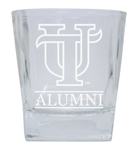 University of Tampa Spartans  Alumni Elegance 10oz Etched Glass Tumbler