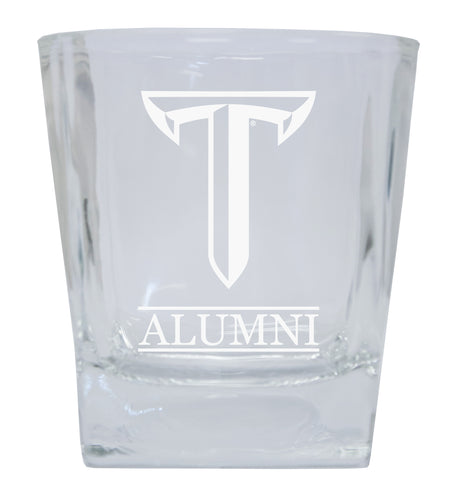 Troy University  Alumni Elegance 10oz Etched Glass Tumbler