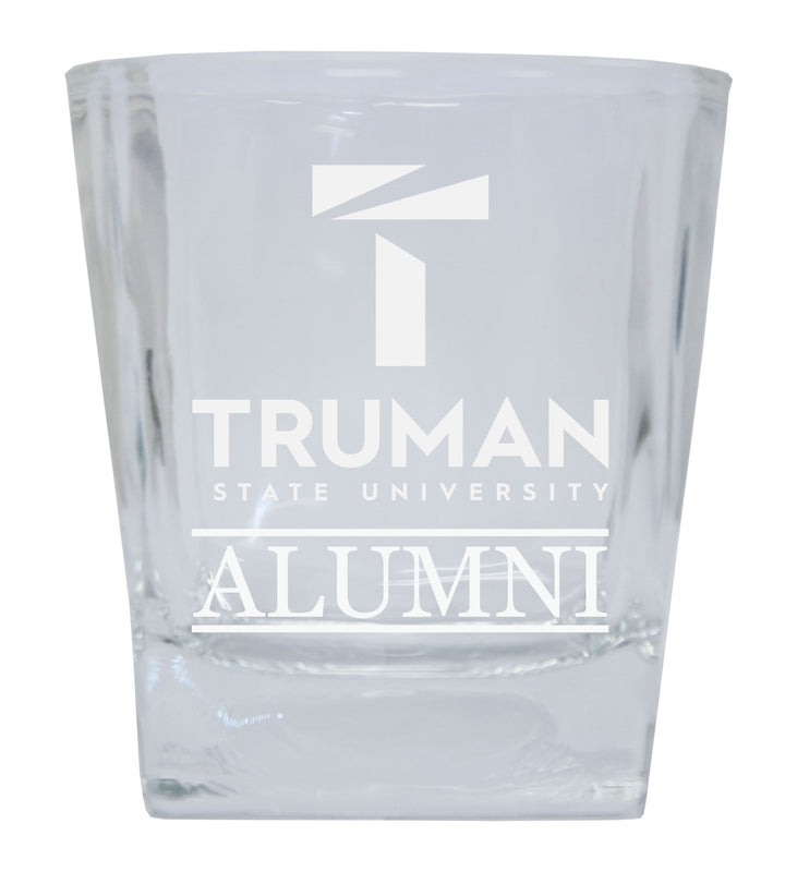 Truman State University Etched Alumni 8 oz Whiskey Rocks Glass Officially Licensed Collegiate Product Single Unit