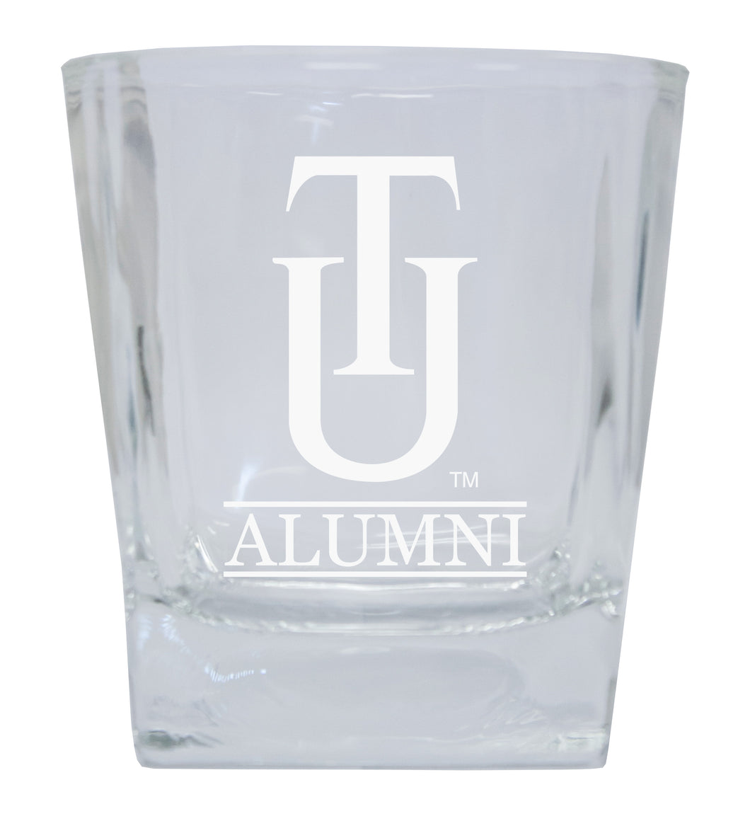 Tuskegee University  Alumni Elegance 10oz Etched Glass Tumbler