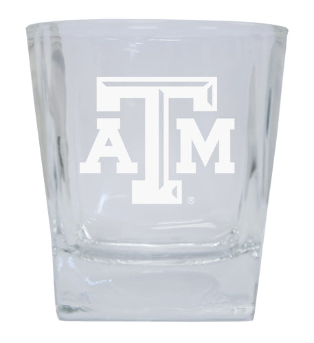 Texas A&M Aggies  Alumni Elegance 10oz Etched Glass Tumbler