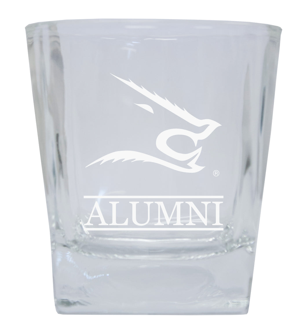 Texas A&M Kingsville Javelinas  Alumni Elegance 10oz Etched Glass Tumbler