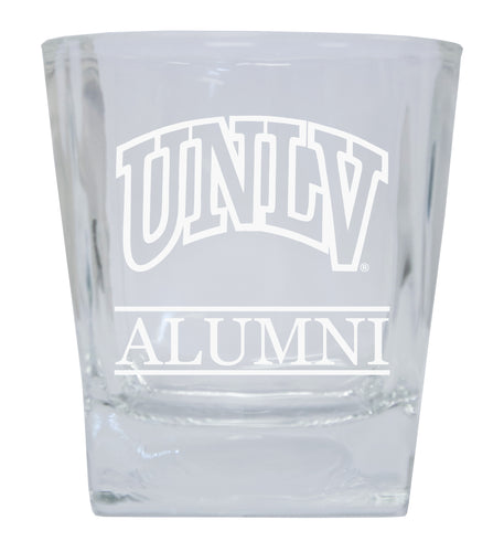 UNLV Rebels  Alumni Elegance 10oz Etched Glass Tumbler