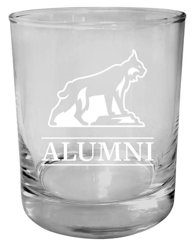 California State University, Chico 11 oz Round Whiskey Glass – Officially Licensed Engraved Alumni Design 