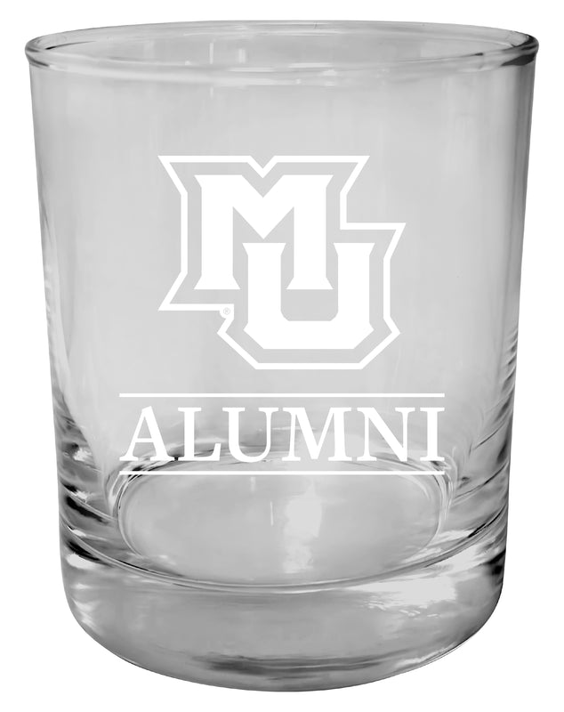 Marquette Golden Eagles 11 oz Round Whiskey Glass – Officially Licensed Engraved Alumni Design 