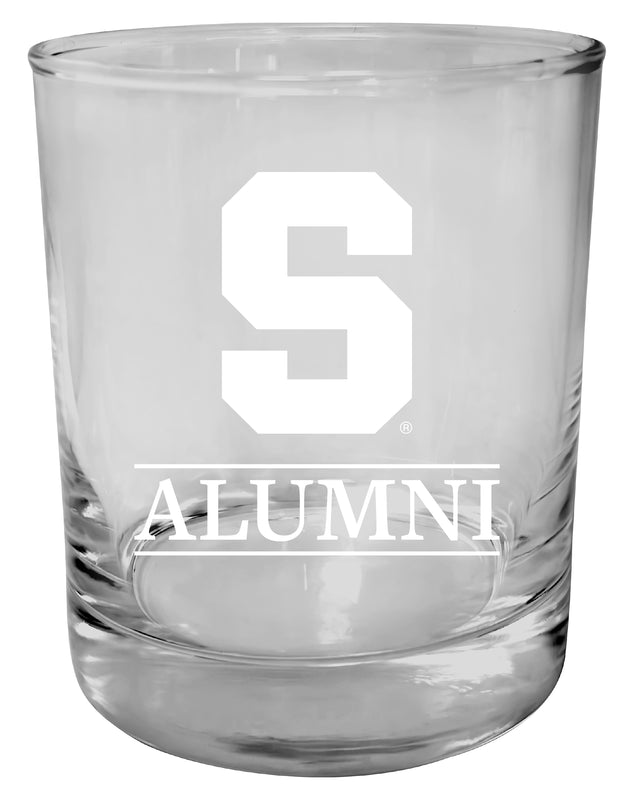 Syracuse Orange 11 oz Round Whiskey Glass – Officially Licensed Engraved Alumni Design 