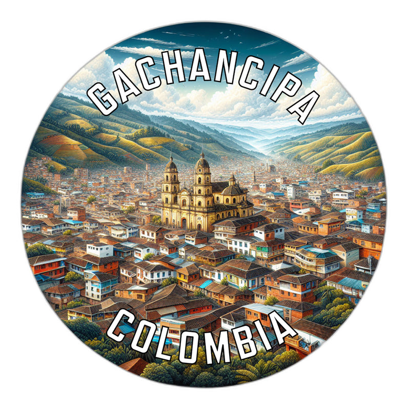 Gachancipa Colombia Souvenir Die Cut Flat Magnet 2-Inch