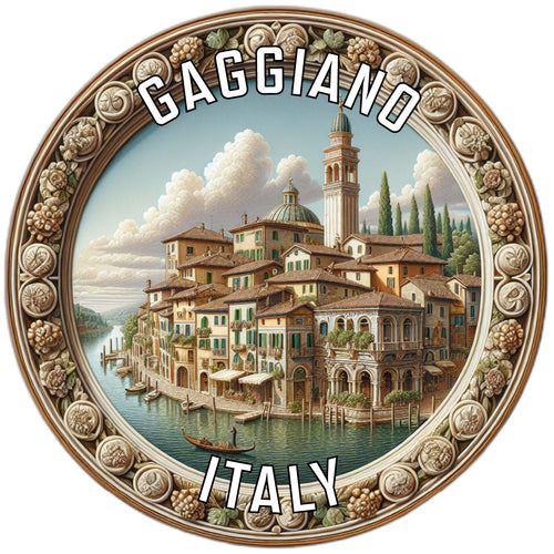 Gaggiano Italy Souvenir Vinyl Decal Sticker 6-Inch