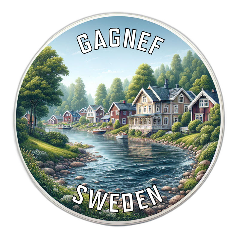 Gagnef Sweden Souvenir Vinyl Decal Sticker 6-Inch