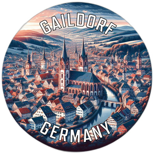 Gaildorf Germany Souvenir Vinyl Decal Sticker 2-Inch