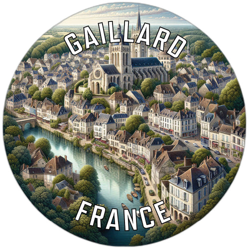 Gaillard France Souvenir Vinyl Decal Sticker 6-Inch