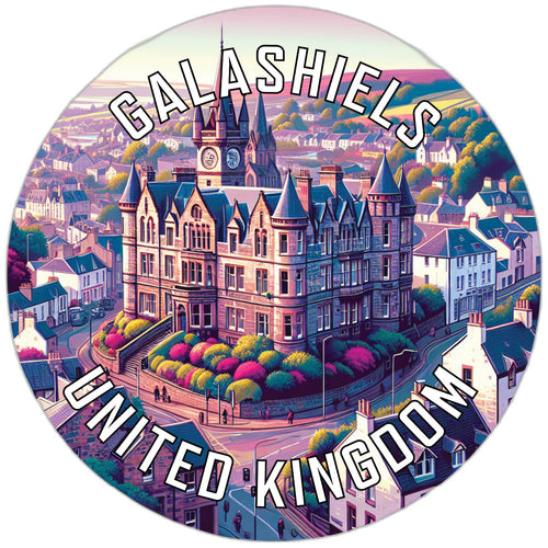 Galashiels United Kingdom Souvenir Vinyl Decal Sticker 2-Inch