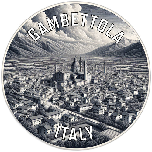Gambettola Italy Souvenir Vinyl Decal Sticker 2-Inch